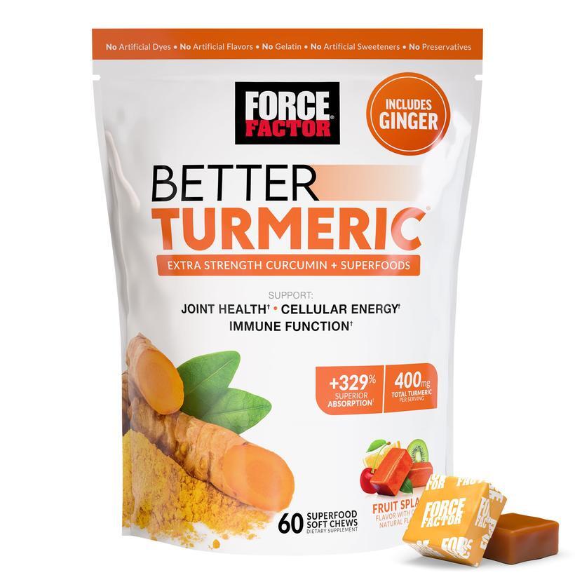 포스팩터 <b>터메릭 커큐민</b> 400mg 소프트츄 60정