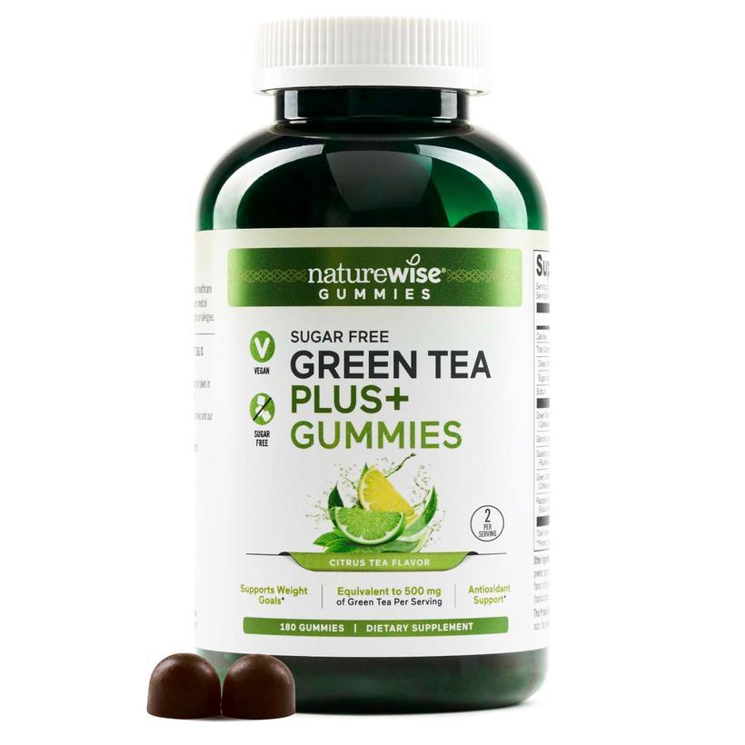 <b>네이처와이즈</b> 그린티 젤리 500mg 180개입