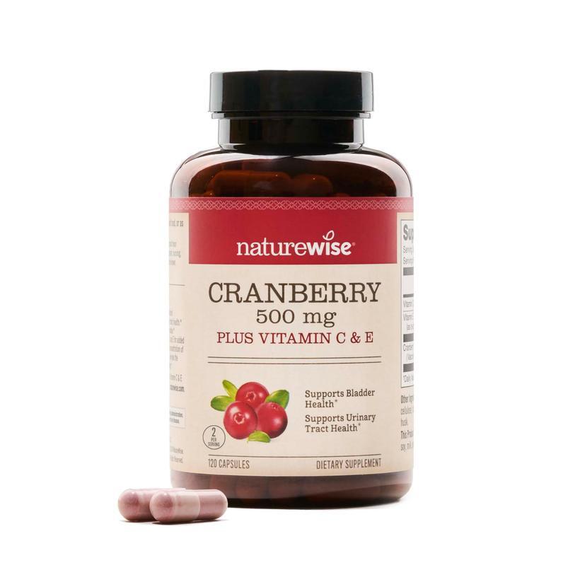 <b>네이처와이즈</b> 여성용 크랜베리 캡슐 120개 12500mg