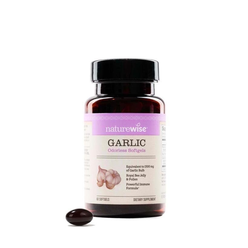 <b>네이처와이즈</b> 무취 마늘 소프트젤 1500mg 60개