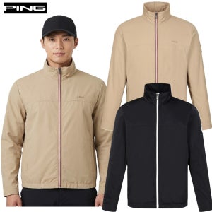 핑 골프웨어 PING 남성 테잎 집업 바람막이 간절기 점퍼 1E3JP181