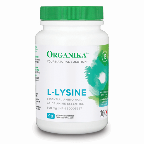 <b>오가니카 면역</b>·피부 건강 아미노산 L라이신 500mg 90정