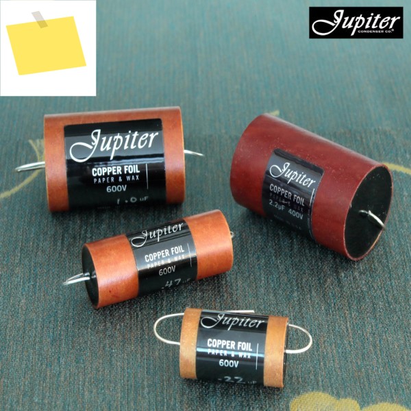 오리지널 미국 Jupiter <b>COPPER</b> FOIL 왁스 커패시터