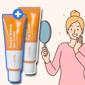 아이레놀 쌩얼크림 1.0 생얼 광채 내돈내산 50ml 2개