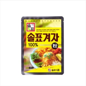 솔표 겨자분 200g, 50개