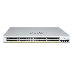 CISCO 48포트 기가비트 4SFP 10G POE 스위칭허브 CBS220-48FP-4X
