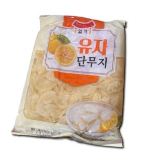일미 유자단무지 1kg x 6봉 (박스)