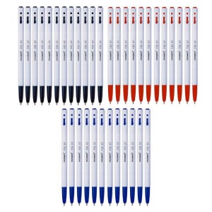 모나미 153볼펜 0.7mm 흑색,청색,적색 각1다스씩