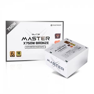 몬스타 가츠 MASTER X X750W 80PLUS브론즈 화이트 ATX3.1