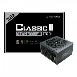 마이크로닉스 Classic II 750W 80PLUS실버 모듈러 ATX3.1