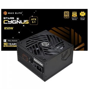 맥스엘리트 STARS CYGNUS 850W 80PLUS골드 풀모듈러 ATX3.1