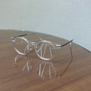 다각 빅사이즈 투명 안경 매그앤드로우 제네