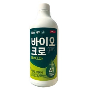 이산화염소수 바이러스 세균 다목적 살균 뿌리는 소독제 1L