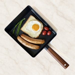 델라고 계란말이 프라이팬 에그팬 티타늄코팅 오일마스터 25cm