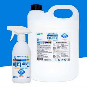 이산화염소수 바이러스 세균 다목적 살균 뿌리는 소독제 4.5L