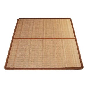 대나무 돗자리 195x180cm 휴대용 소풍 마루 나들이