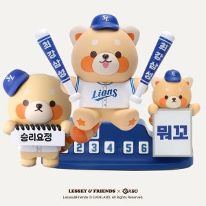 대쉬크랩 KBO 최강레시2 삼성라이온즈 응원 굿즈 (차량용방향제 모니터방향제 주차번호판 선택)