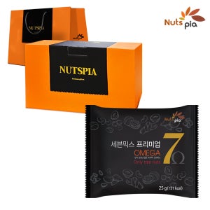 세븐믹스 프리미엄 오메가 하루견과 100봉 하이엔드선물세트 견과류 부럼 정월대보름 믹스