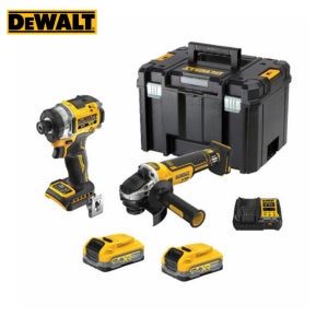 디월트 DCK2146S2T 충전 임팩드릴 DCF860 + 그라인더 DCG4051 콤보 + 3.5Ah 배터리 2개
