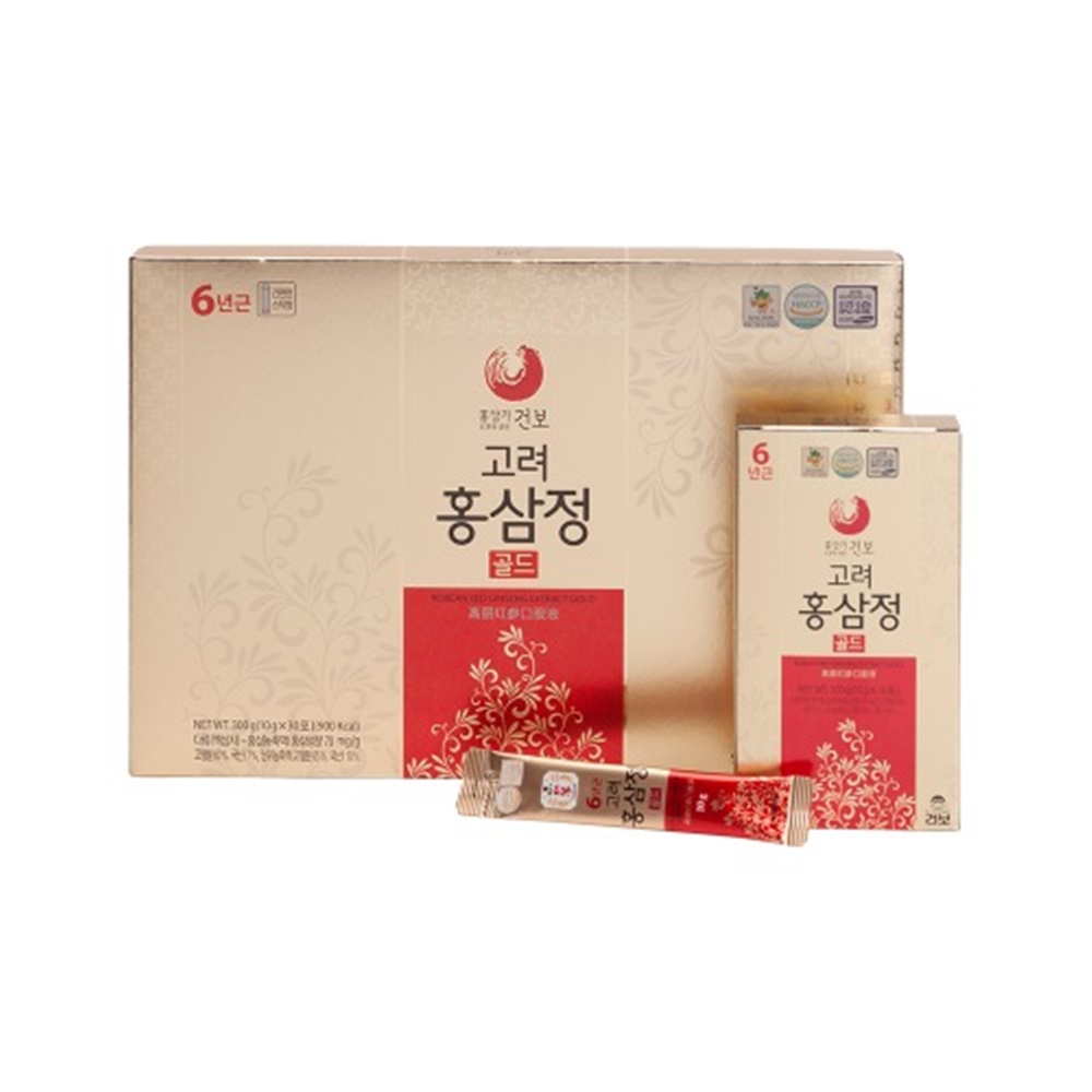 <b>고려홍삼정</b>골드 국내산 6년근 홍삼스틱 고품질 맛과 향 진하게 부모님 선물 <b>직장인</b> 감사의마음