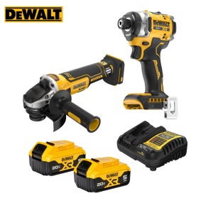 디월트 DCK2146P2 충전 임팩드릴 DCF860 + 그라인더 DCG4051 콤보 + 5.0Ah 배터리 2개