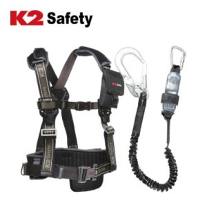 K2 상체식 안전벨트 엘라스틱 싱글 KB-9101 브라운 추락방지