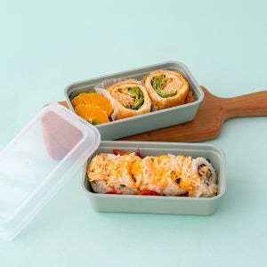 팝잇 미니멀하면서 많이 담을수 있는 돔형 데일리 직장인 밀프랩 도시락통 600ml, 그린 3개