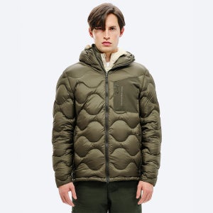 THE MOUNTAIN STUDIO 울트라라이트 다운 후드 자켓 D-7 UL - Forest Green