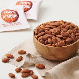 네이처엠 100% 구운 아몬드 20g X 10팩 / 소포장 하루견과