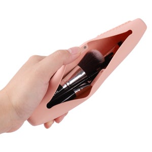 실리콘 브러쉬 파우치 브러시 케이스 휴대용 여행용 파우치