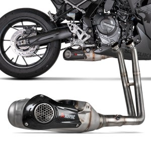 아크라포빅 스즈키 GSX-8R 24-26년식 카본 머플러 풀시스템 구변가능