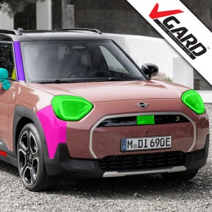 미니 에이스맨 PPF필름 부분구매 헤드라이트 전방센서 브이가드