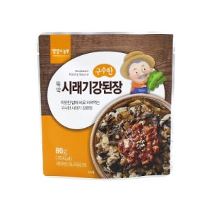 구수한 뚝딱 시레기 강된장 6EA 레토르트 바로한끼 캠핑음식, 반찬거리, 밑반찬, 나물