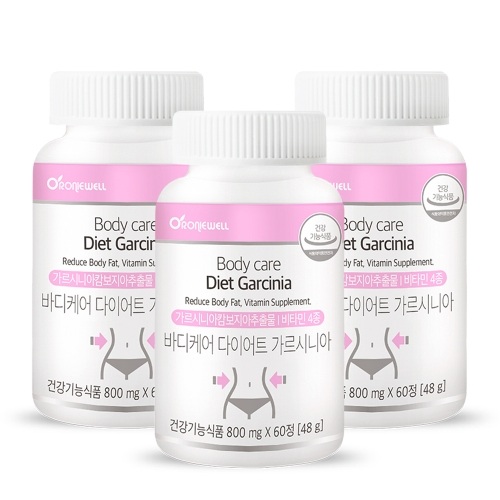 로니웰 바디케어 다이어트 가르시니아 800mg 60정, 6개