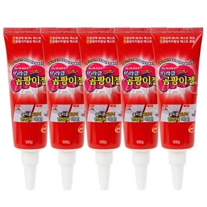 바르는 락스 곰팡이젤 욕실 화장실 줄눈 실리콘 청소 세제 곰팡이 제거제 120g 5개