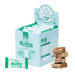 너티 강아지 건강간식 수제간식 닭가슴살 에너지바 15p