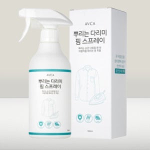 옷에 풀 먹이기 세탁 옷 다림 풀 주름 스프레이 뿌리는 다리미