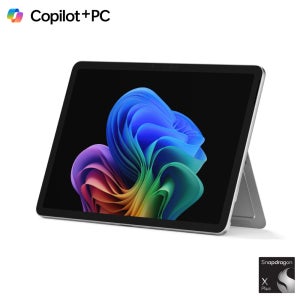 마이크로소프트 서피스 프로 12인치 스냅드래곤X플러스 16GB 256GB Win11 Pro EP2-27197 플래티넘 For Business (45W C타입 충전 어뎁터 포함)
