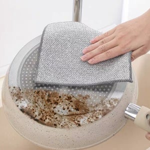 스탠다드엔 노스크래치 은사 수세미 스텐 철 주방 탄냄비 수세미 10개