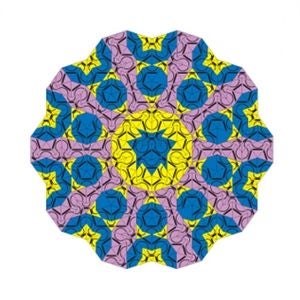 RT248-1 테셀레이션 펜로즈타일스티커 낱개