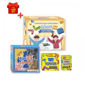 (학습교재)크레몽 쏙쏙러닝 한글 놀이 전집 세트