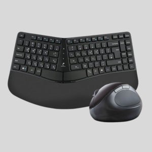 무선 무소음 인체공학 키보드 버티컬 마우스 세트 플레오맥스 PEK-N5000 사무실