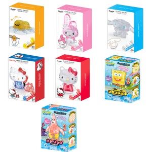 하나야마 크리스탈 갤러리 3D입체 퍼즐 6종택 DIY 만들기