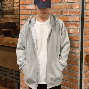 탄탄 합포 투웨이 후드 집업 자켓