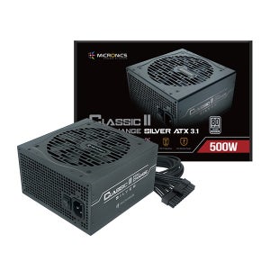 마이크로닉스 Classic II 풀체인지 500W 80PLUS 실버 ATX3.1