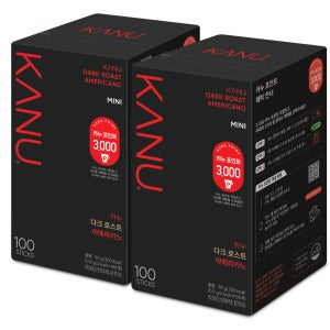 맥심 카누 미니 다크로스트 200T (100T x 2개) 카누포인트 인팩 기획