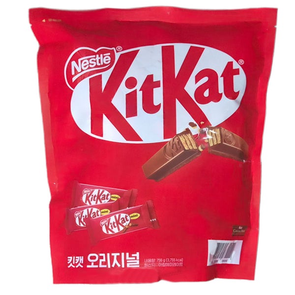 네슬레 킷캣 오리지널 미니 초콜릿 756g 코스트코 키켓 킷켓 키캣