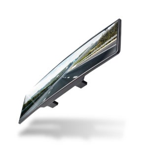 쉽딱 곡선 와이드 룸미러 사각지대 보조 미러