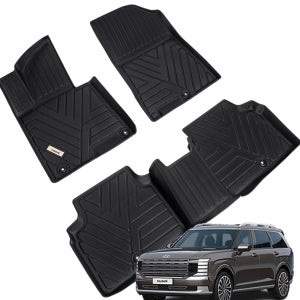 카메론 TPE카매트 국산 차량용 자동차 발매트 펠리세이드(LX3)가솔린9인승, 운전석+조수석+뒷자석