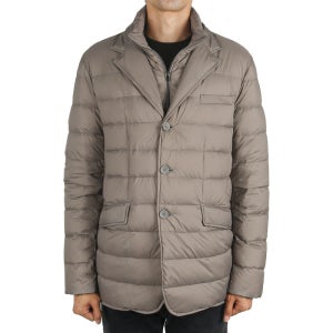 에르노 25FW 남성 LA GIACCA 구스다운 패딩 블레이져 베이지 PI001ULE 12456Z 2600